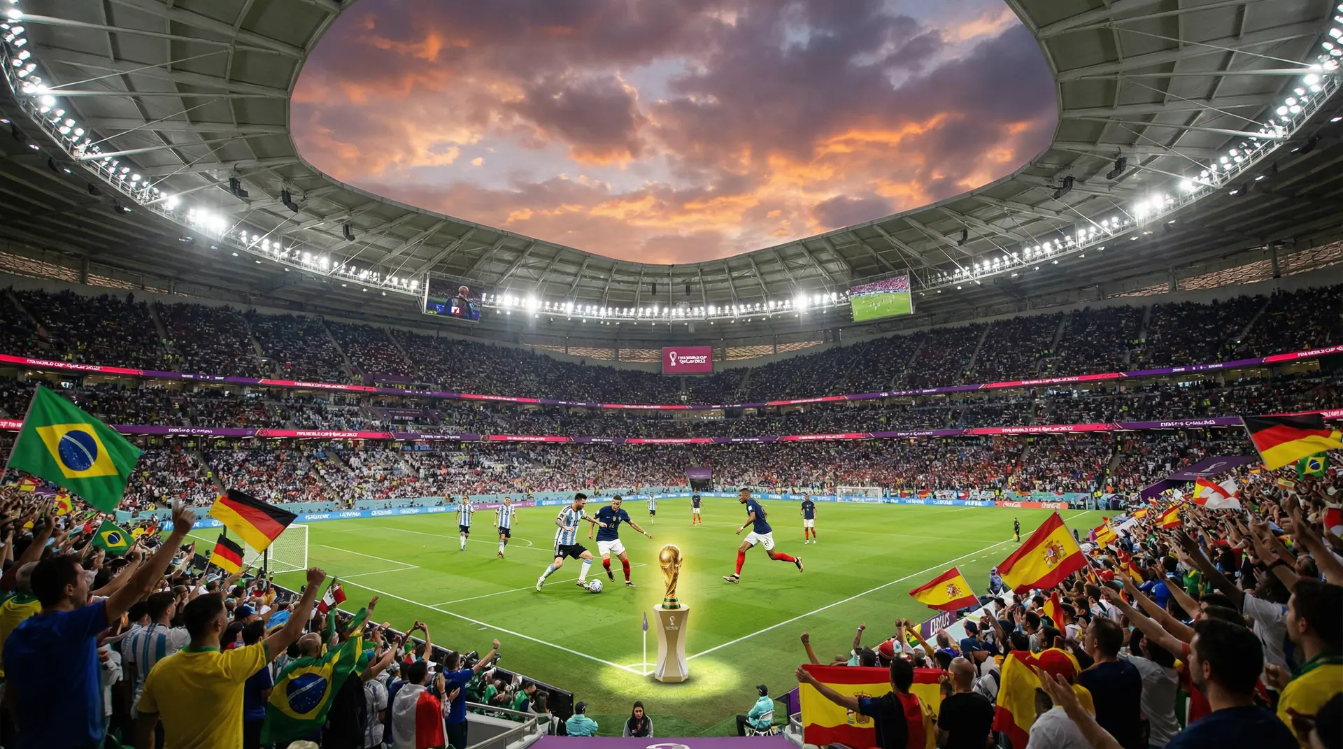 世界杯足球赛精彩瞬间